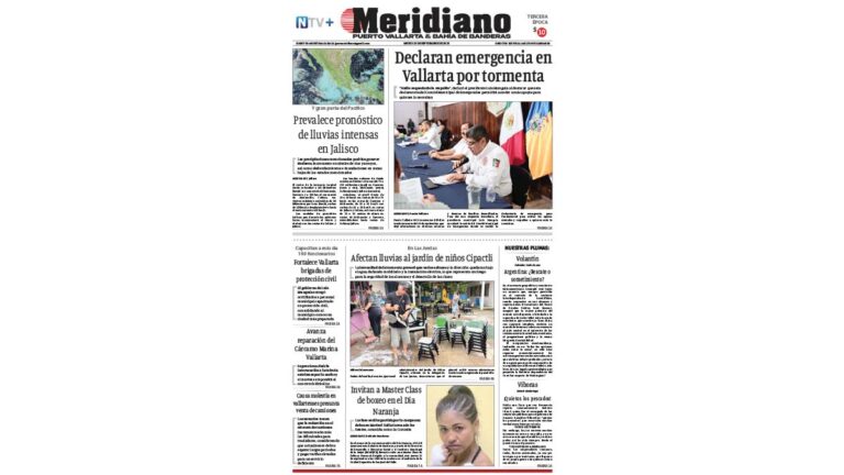 portada meridiano 23 de septiembre de 2025