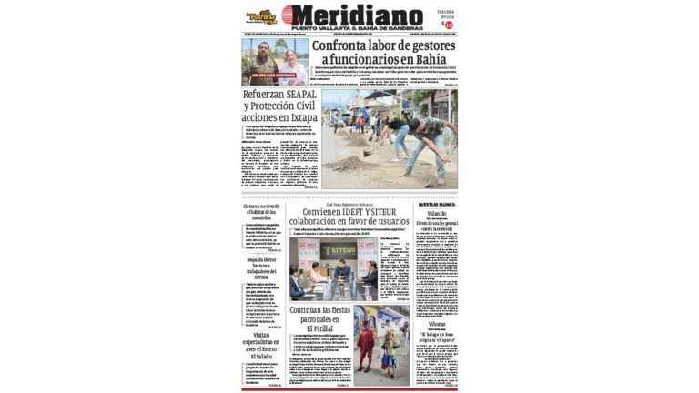 portada meridiano 25 de septiembre de 2025
