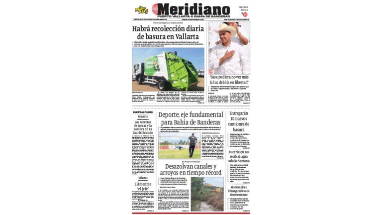portada meridiano 26 de septiembre de 2025