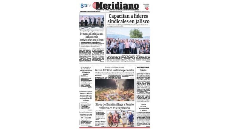 portada meridiano 29 de septiembre de 2025