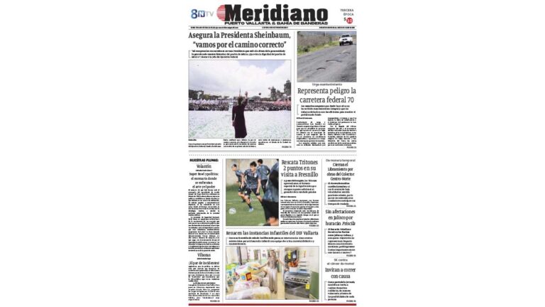 portada meridiano 06 de octubre de 2025