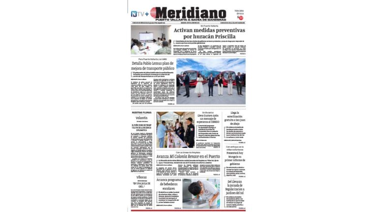 portada meridiano 07 de octubre de 2025