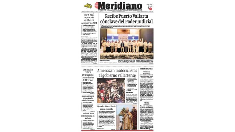 portada meridiano 31 de octubre de 2025