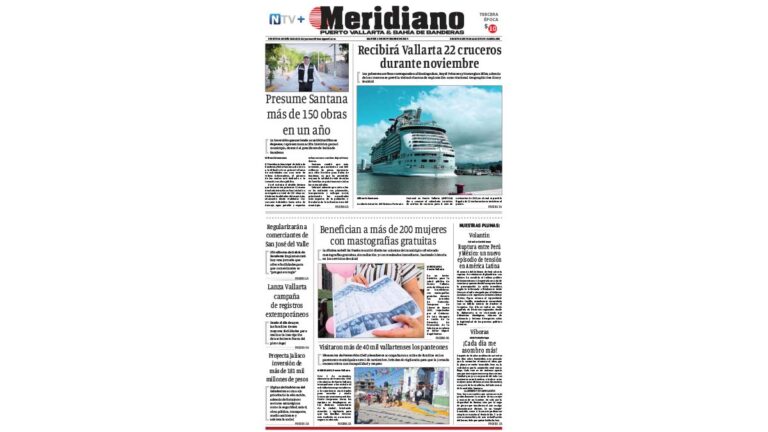 portada meridiano 04 de noviembre de 2025