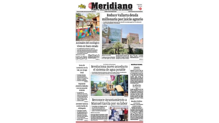 portada meridiano 07 de noviembre de 2025