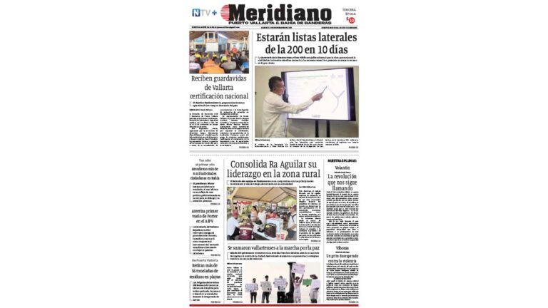 portada meridiano 18 de noviembre de 2025