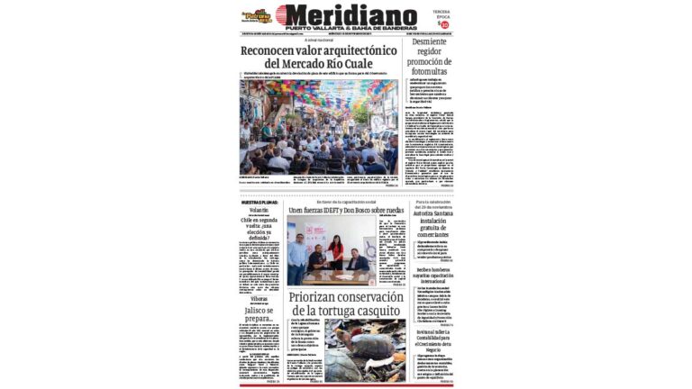 portada meridiano 19 de noviembre de 2025