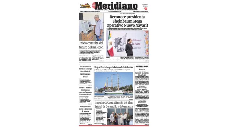 portada meridiano 22 de noviembre de 2025