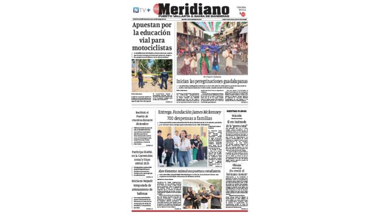 portada meridiano 02 de diciembre de 2025