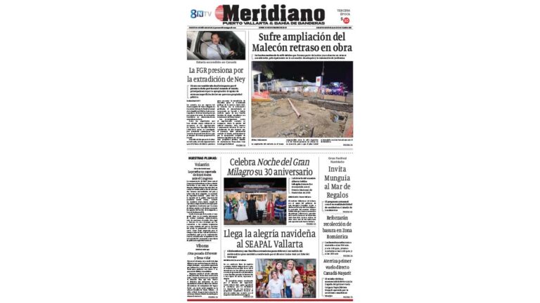 portada meridiano 15 de diciembre de 2025