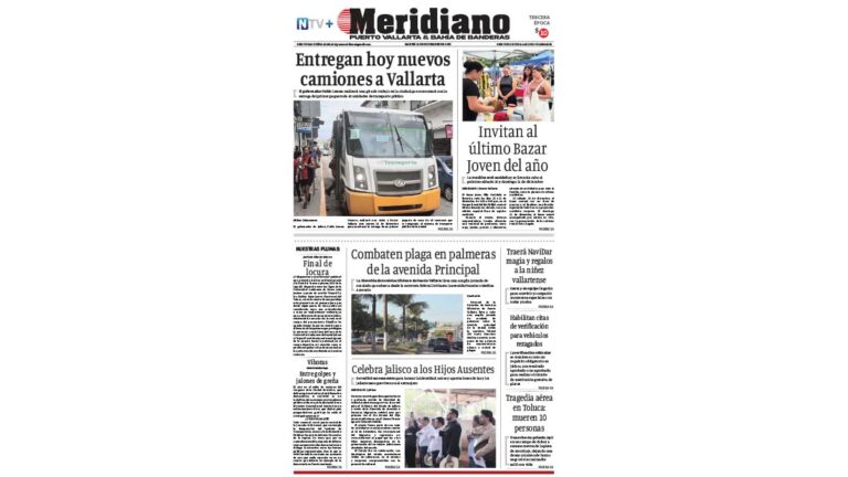 portada meridiano 16 de diciembre de 2025