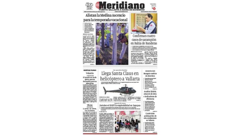 portada meridiano 18 de diciembre de 2025