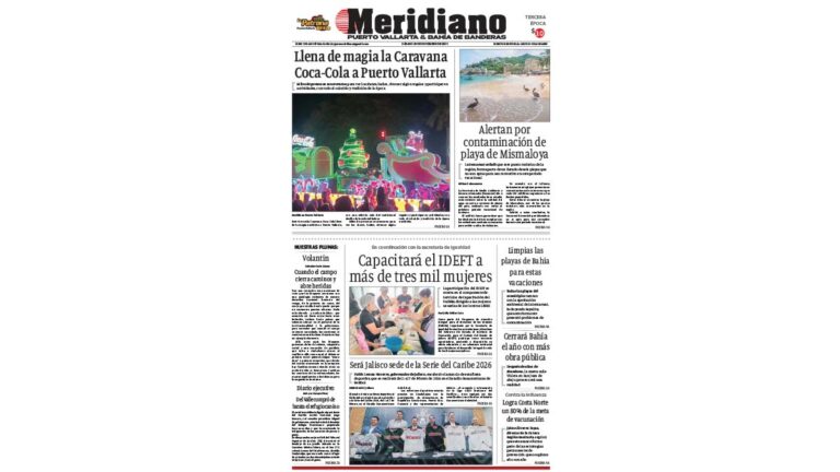 portada meridiano 20 de diciembre de 2025