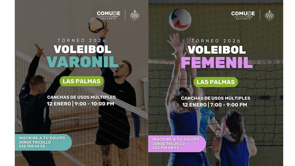 Invitan a vallartense a sumarse a torneos de voleibol – Meridiano Vallarta