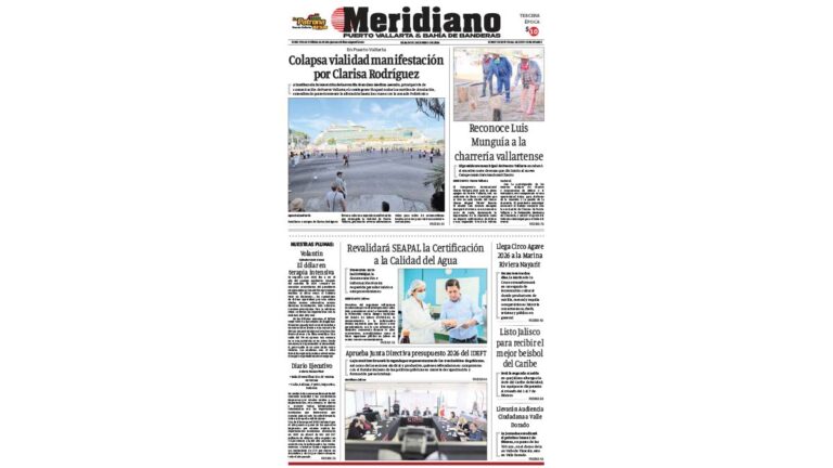 portada meridiano 31 de enero de 2026