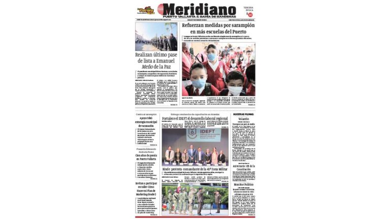 portada meridiano 07 de febrero de 2026