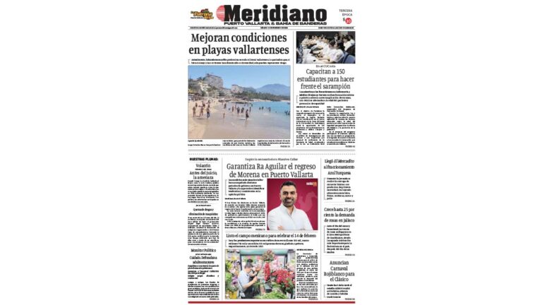 portada meridiano 14 de febrero de 2026