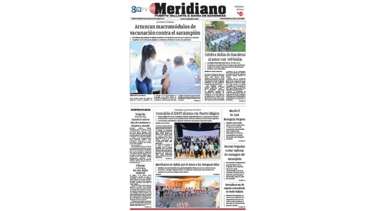 portada meridiano 16 de febrero de 2026