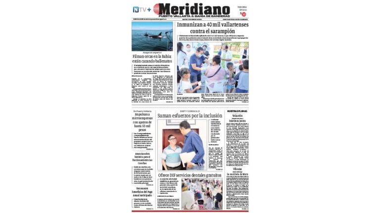 portada meridiano 17 de febrero de 2026