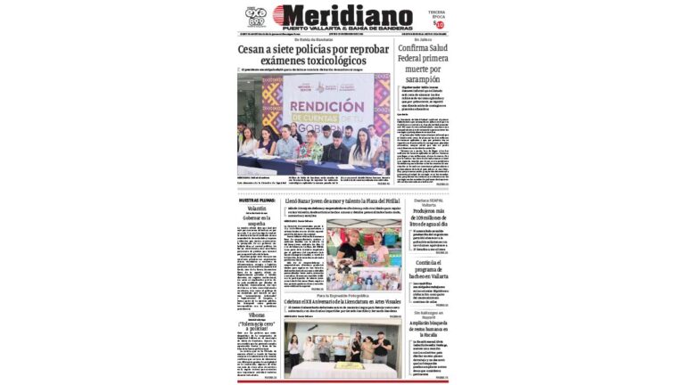 portada meridiano 19 de febrero de 2026