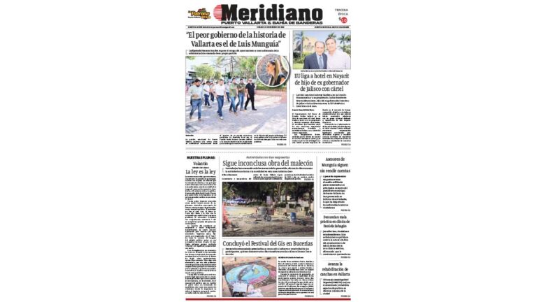 portada meridiano 21 de febrero de 2026