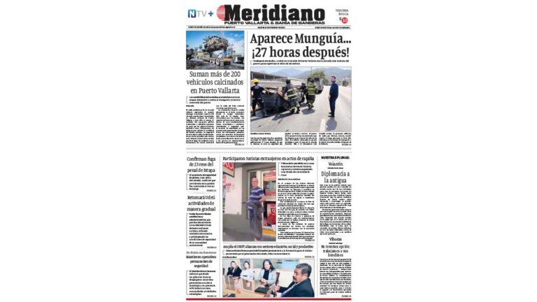 portada meridiano 24 de febrero de 2026