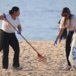 playa del holi limpieza