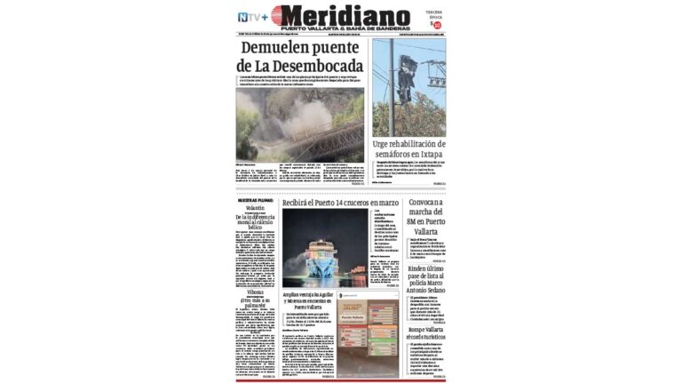 portada meridiano 03 de marzo de 2026