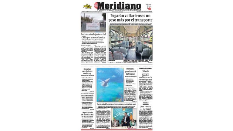 portada meridiano 06 de marzo de 2026