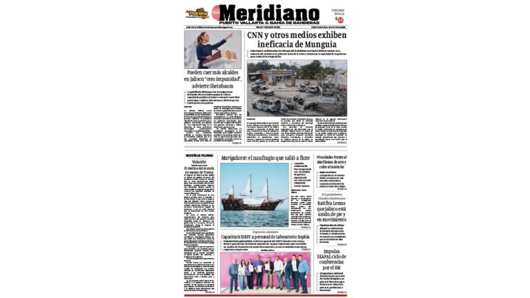 portada meridiano 07 de marzo de 2026