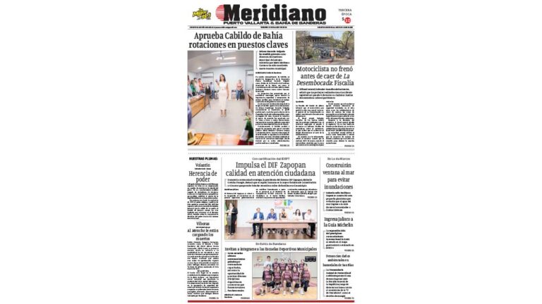 portada meridiano 13 de marzo de 2026