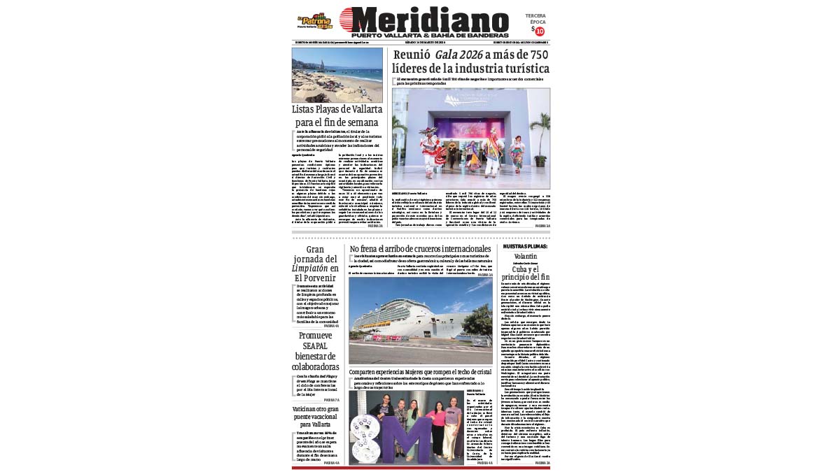 portada meridiano 14 de marzo de 2026