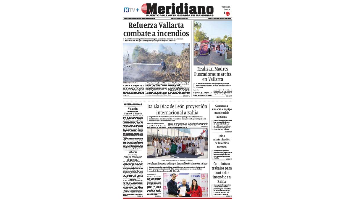 portada meridiano 17 de marzo de 2026