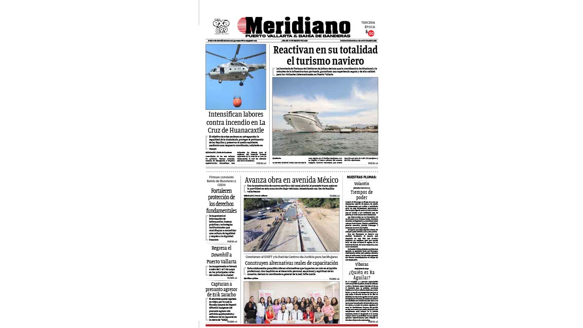 portada meridiano 19 de marzo de 2026