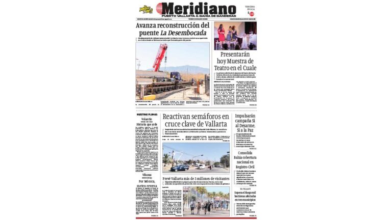 portada meridiano 20 de marzo de 2026