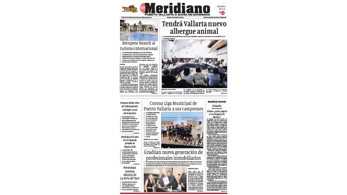 portada meridiano 28 de marzo de 2026