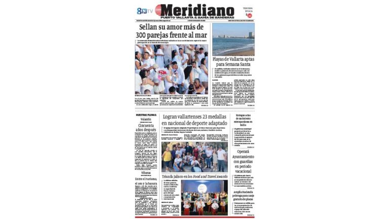 portada meridiano 30 de marzo de 2026