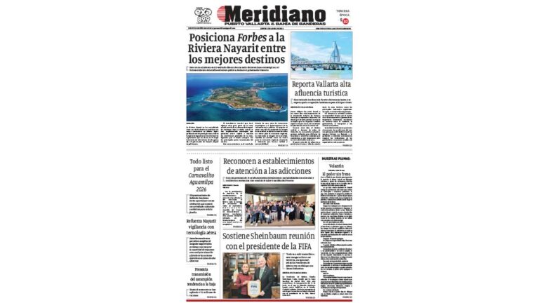 portada meridiano 02 de abril de 2026