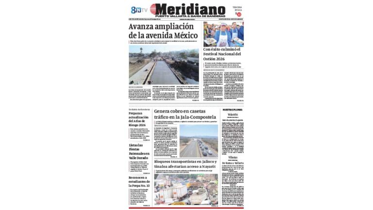 portada meridiano 06 de abril de 2026