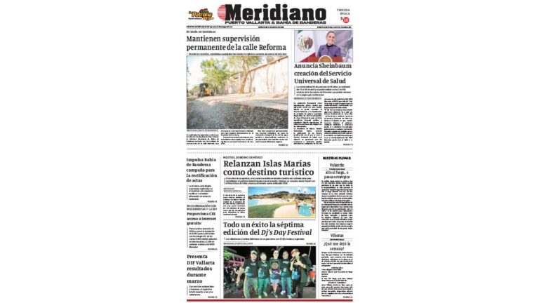 portada meridiano 08 de abril de 2026