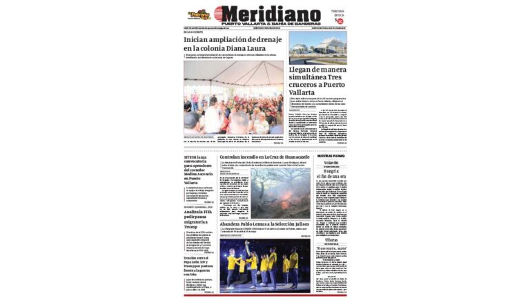 portada meridiano 15 de abril de 2026