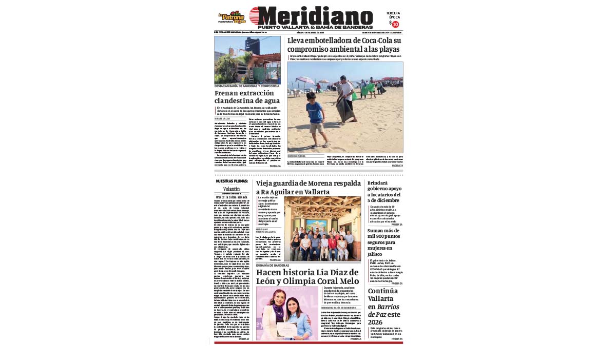 portada meridiano 18 de abril de 2026