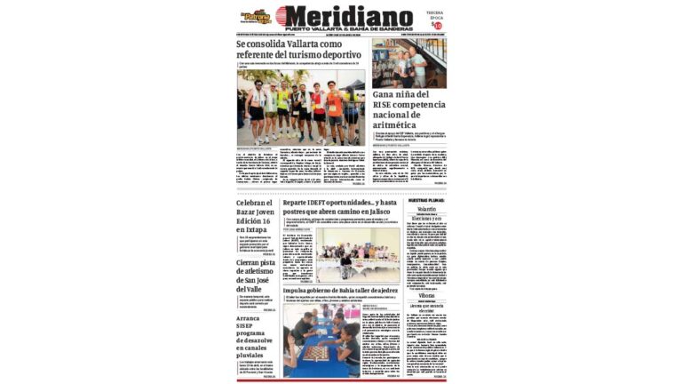 portada meridiano 22 de abril de 2026