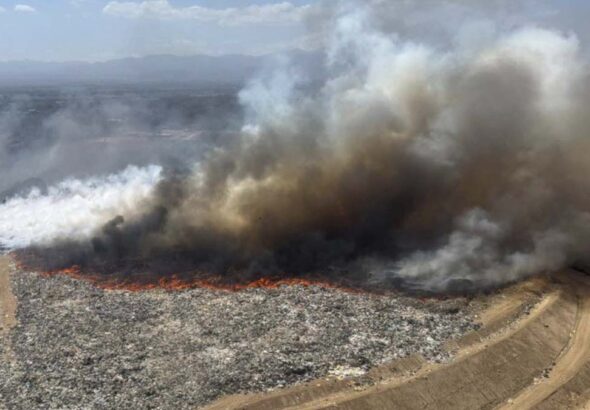 incendio basurero
