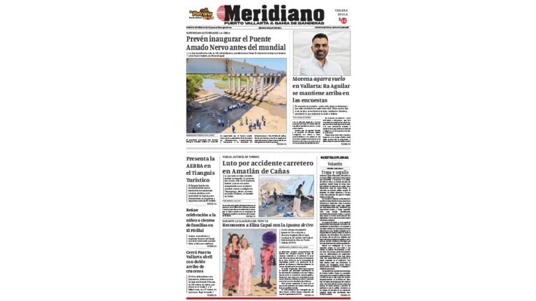 portada meridiano 02 de mayo de 2026