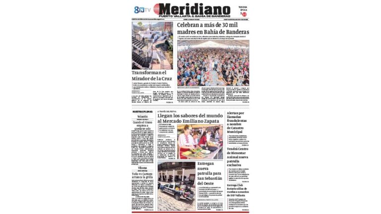 portada meridiano 11 de mayo de 2026