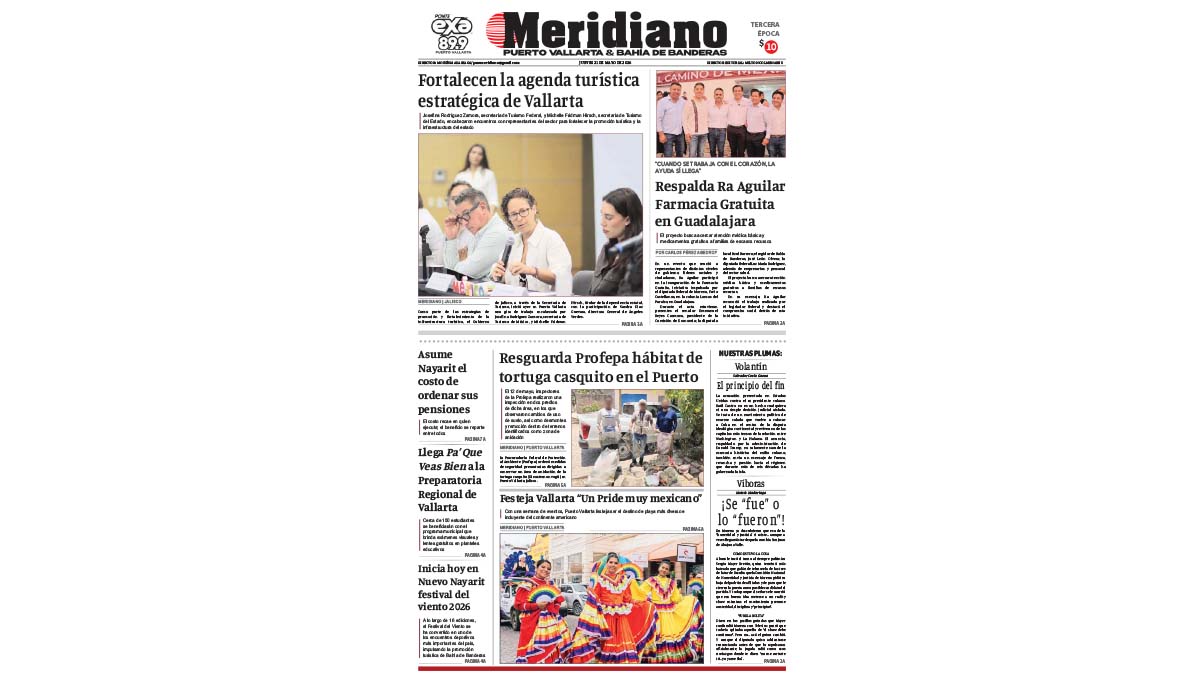 portada meridiano 21 de mayo de 2026