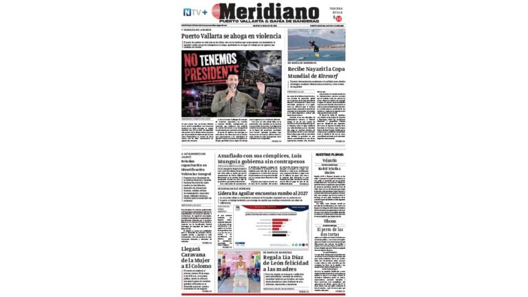 portada meridiano 26 de mayo de 2026