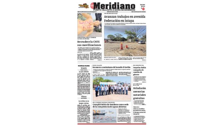 portada meridiano 03 de junio de 2026