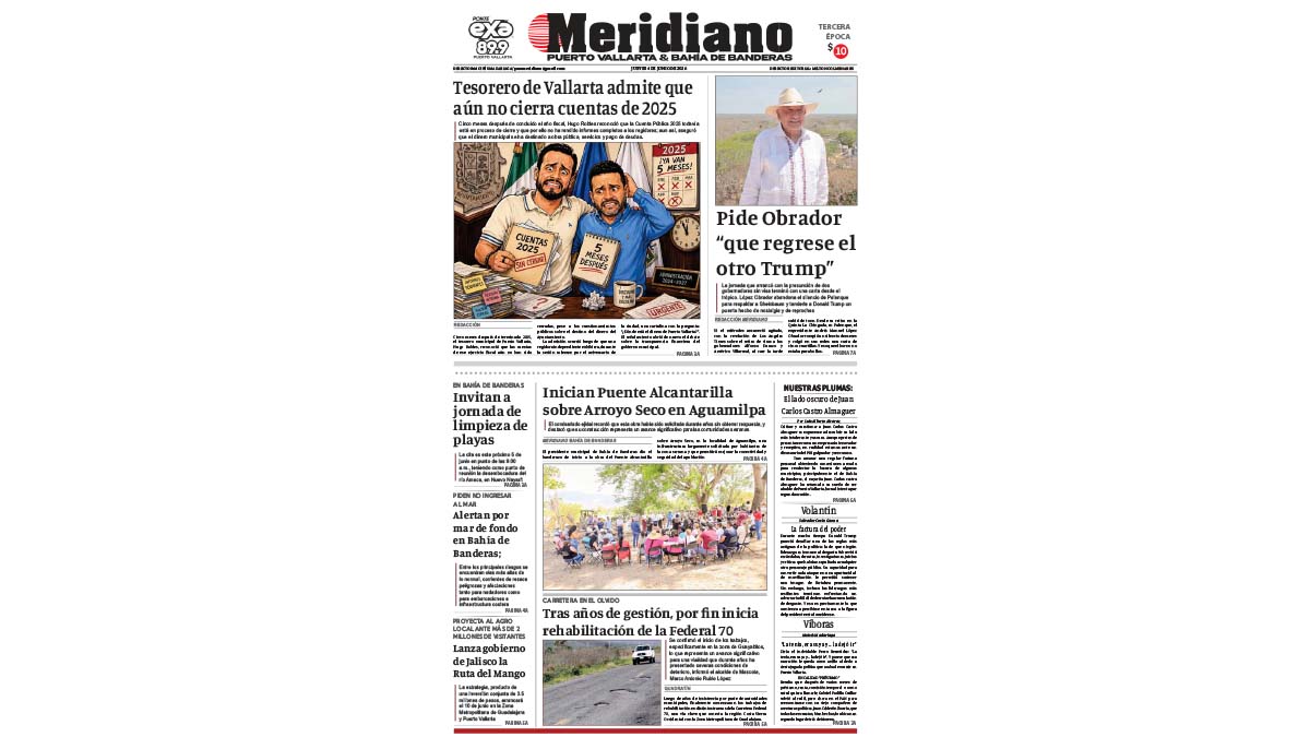 portada meridiano 04 de junio de 2026